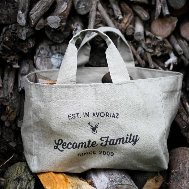 Sac à Bûches Personnalisable Trendy