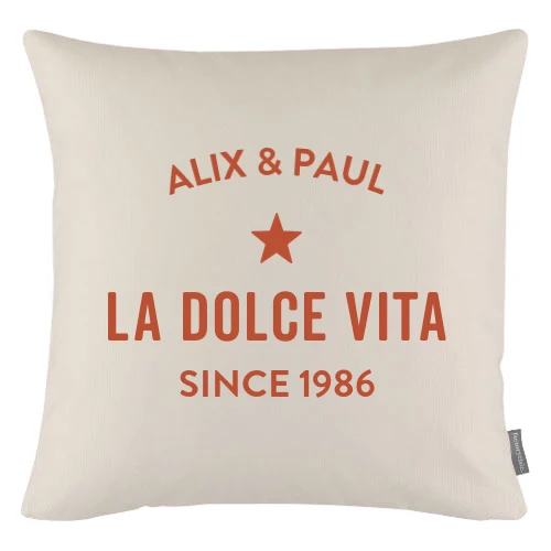 Coussin Personnalisable Trendy