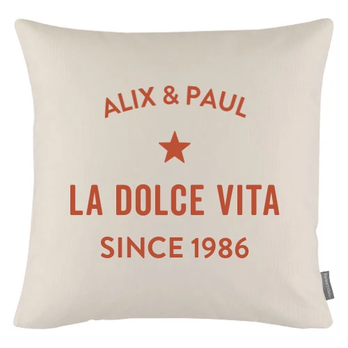 Coussin Personnalisable Trendy