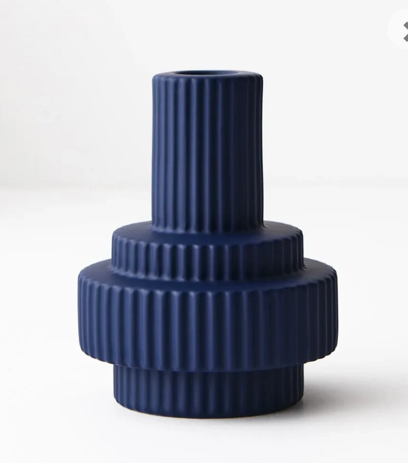 Annix Blue - Candle HolderTall