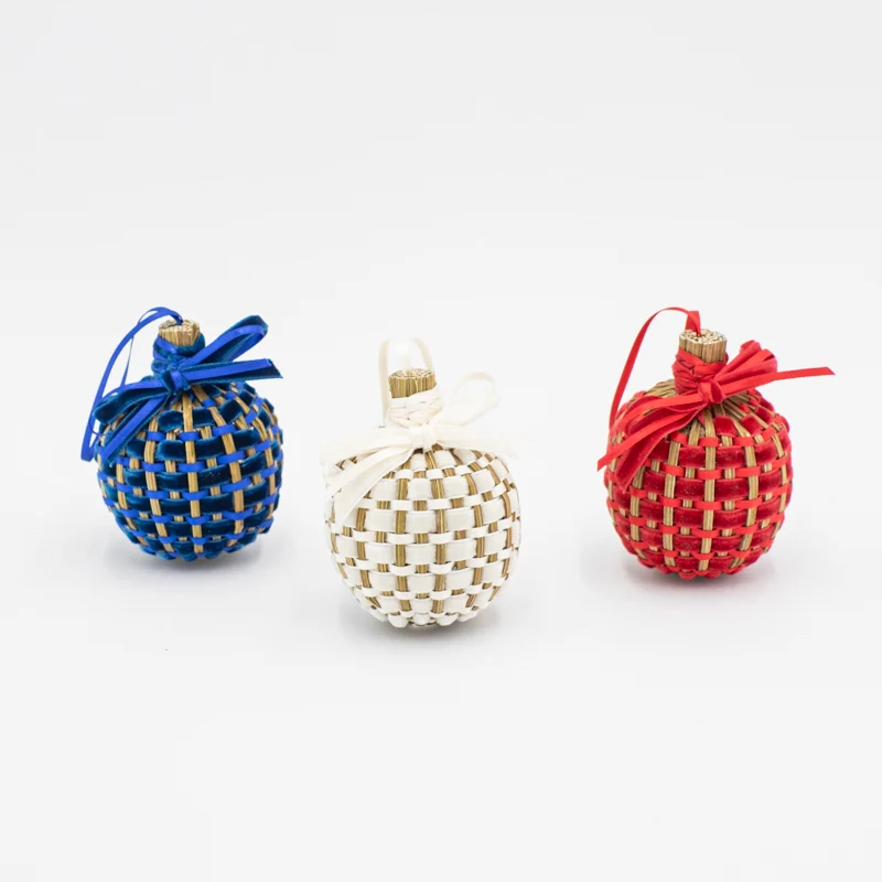 Boules de Noël à la Lavande en Velours