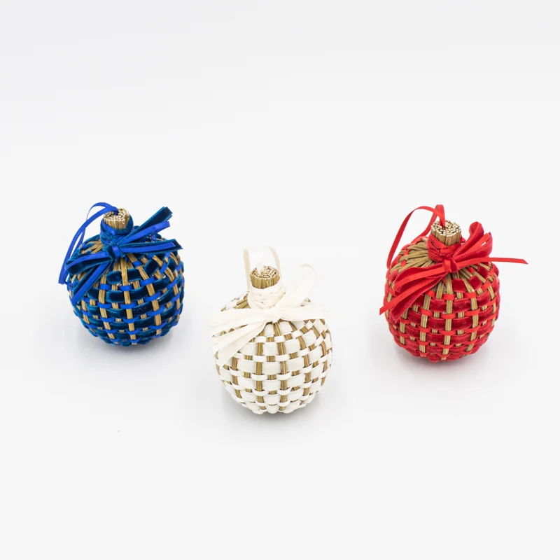 Boules de Noël à la Lavande en Velours