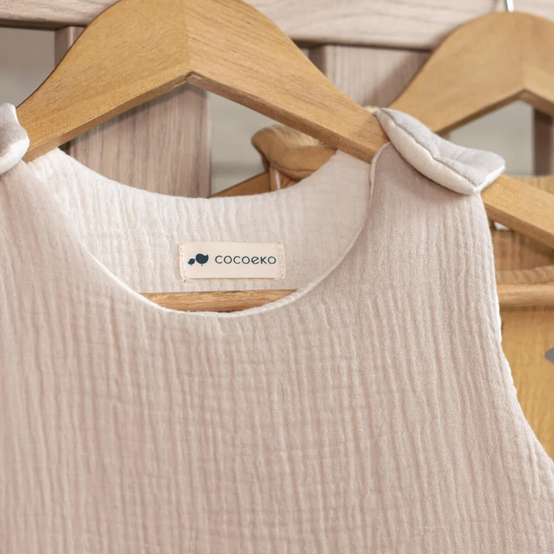 Gigoteuse gaze de coton BEIGE TOG 2