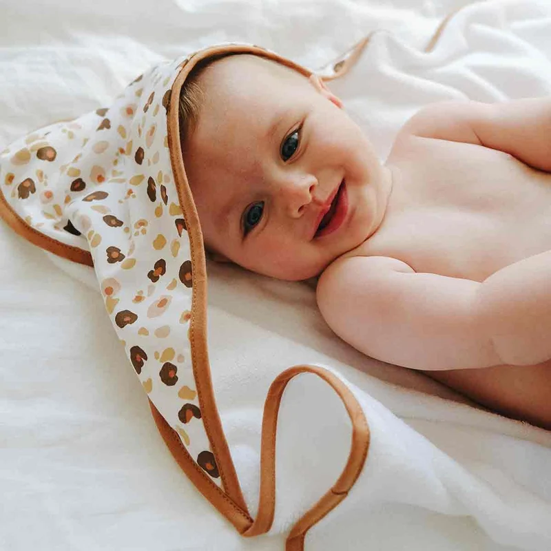 Cape de bain LEOPARD