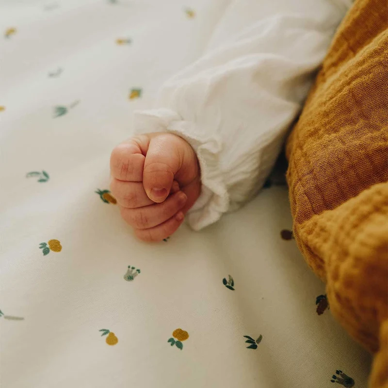 Drap housse bébé coton bio PLEIN AIR