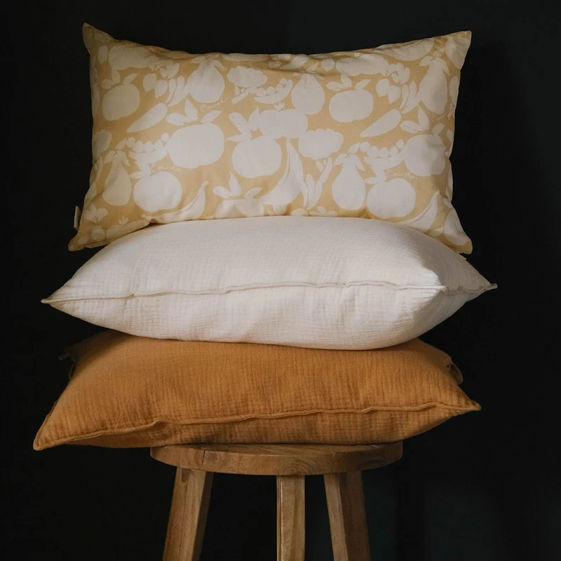 Coussin en coton bio DELICE
