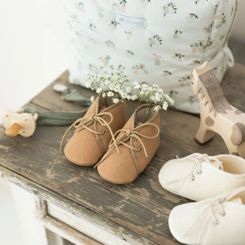 Chaussons bébé naissance 0-6 mois CAMEL