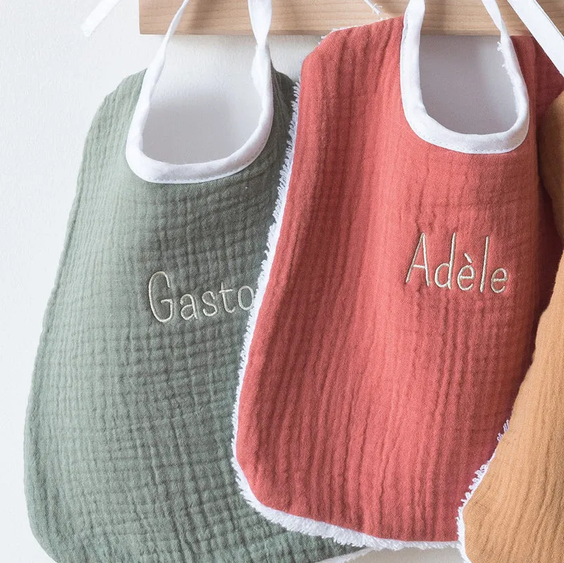 Bavoir personnalisable VERT SAUGE