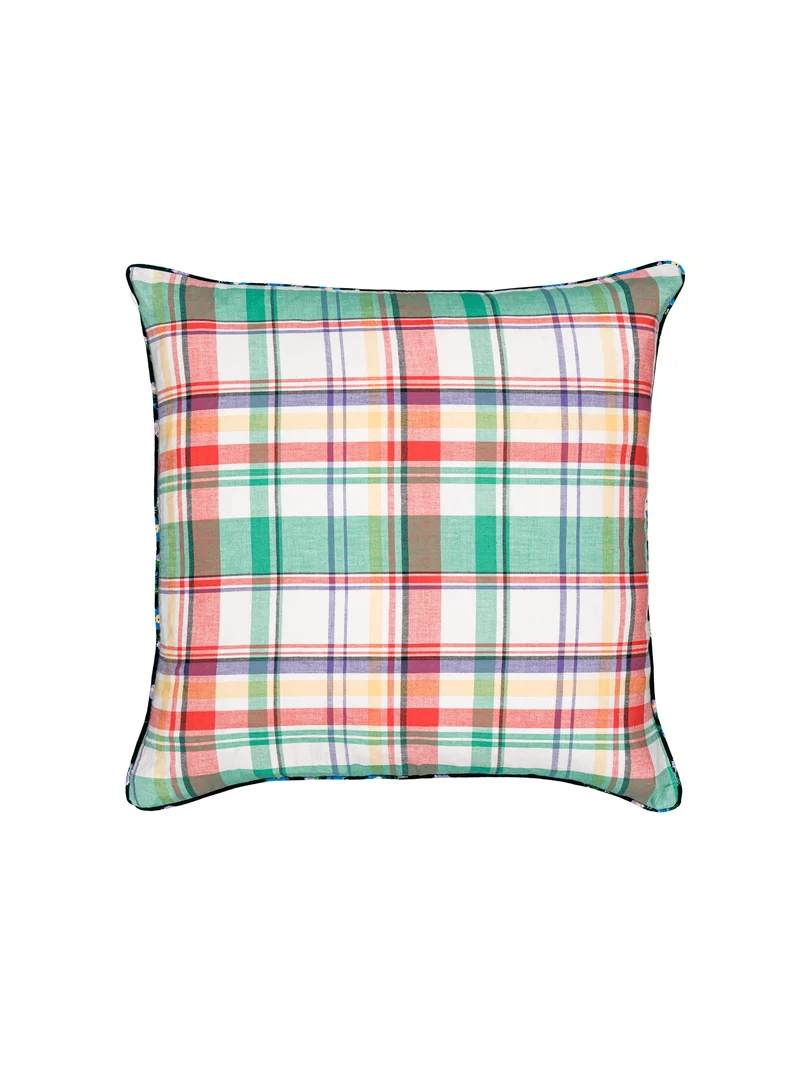 Housse de coussin réversible
