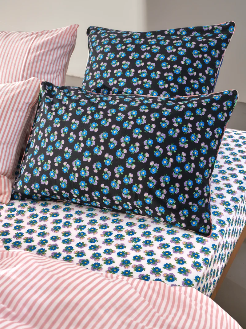 Housse de coussin réversible