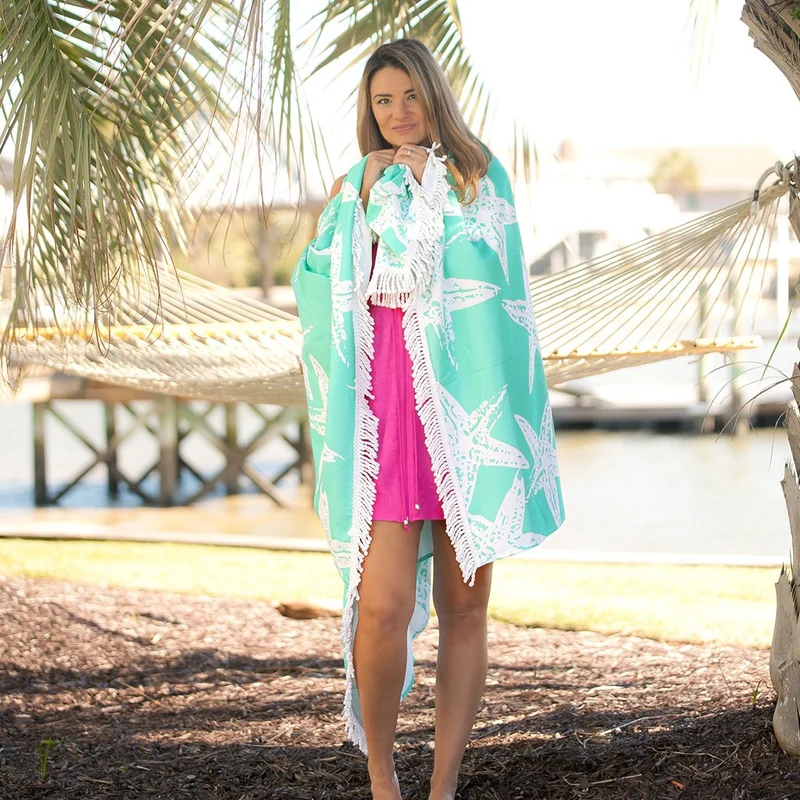 Sea Star Sun Blanket - Personalized