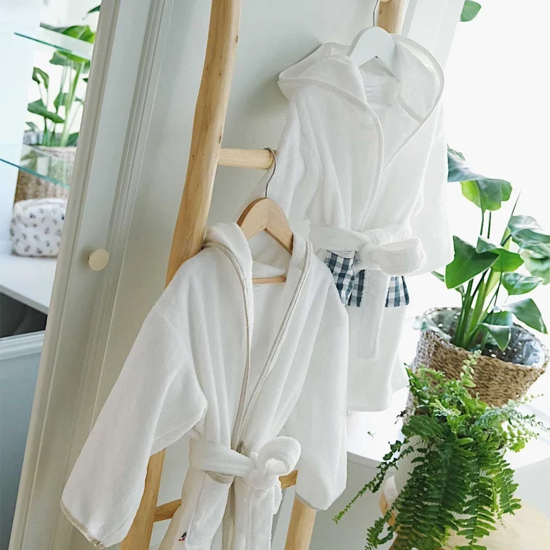 Peignoir enfant personnalisé BLANC & LIN