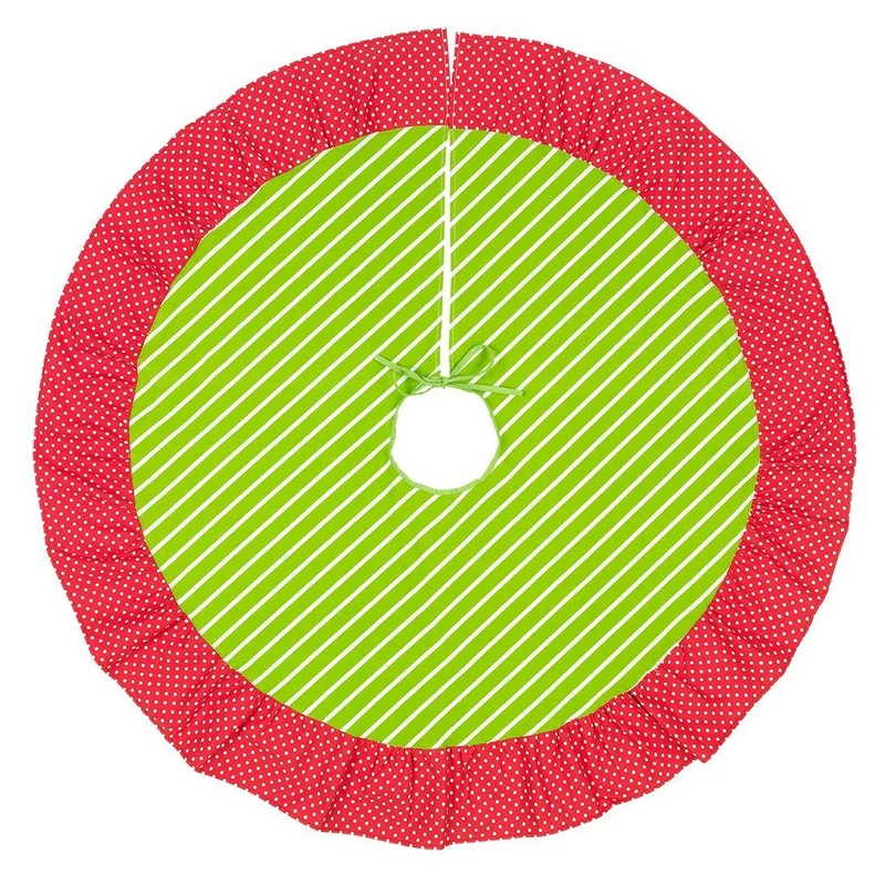 Merry & Bright Tree Skirt - Personalized