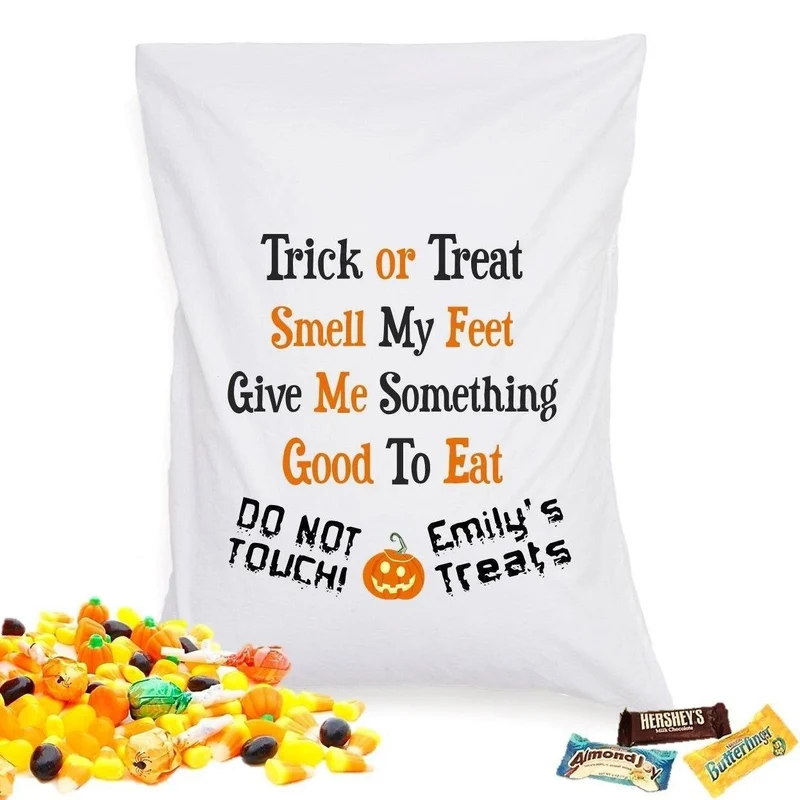 Halloween Treat Pillowcase - Personalized