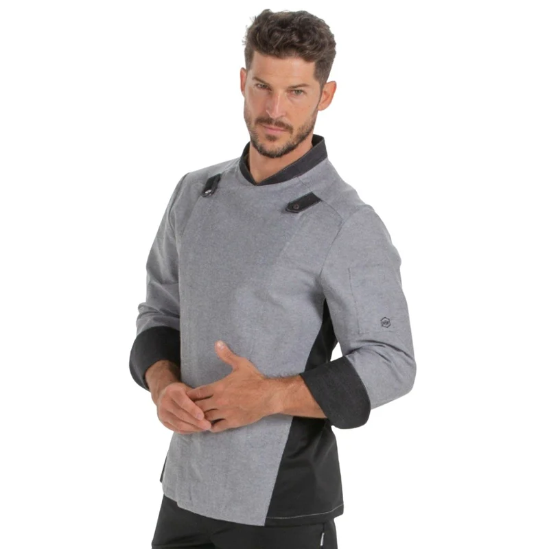 Chaqueta Cocinero Cool Dry Manga Larga Flecha