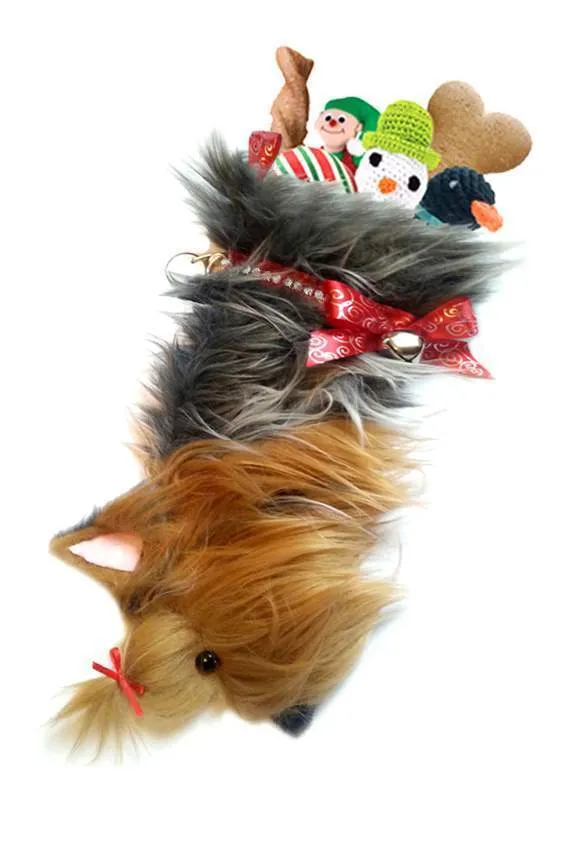 Yorkshire Terrier Christmas Stocking