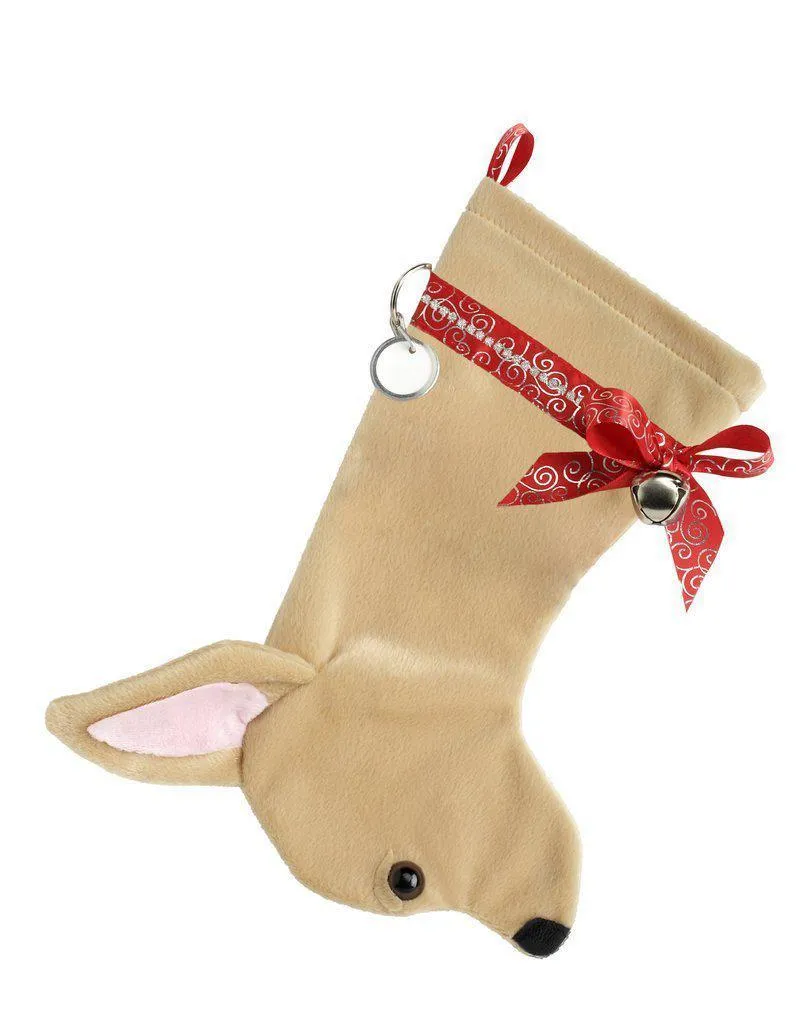 Chihuahua Christmas Stocking
