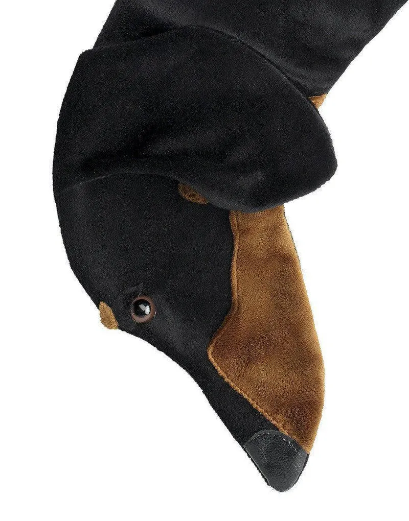 Dachshund (Black & Tan) Christmas Stocking