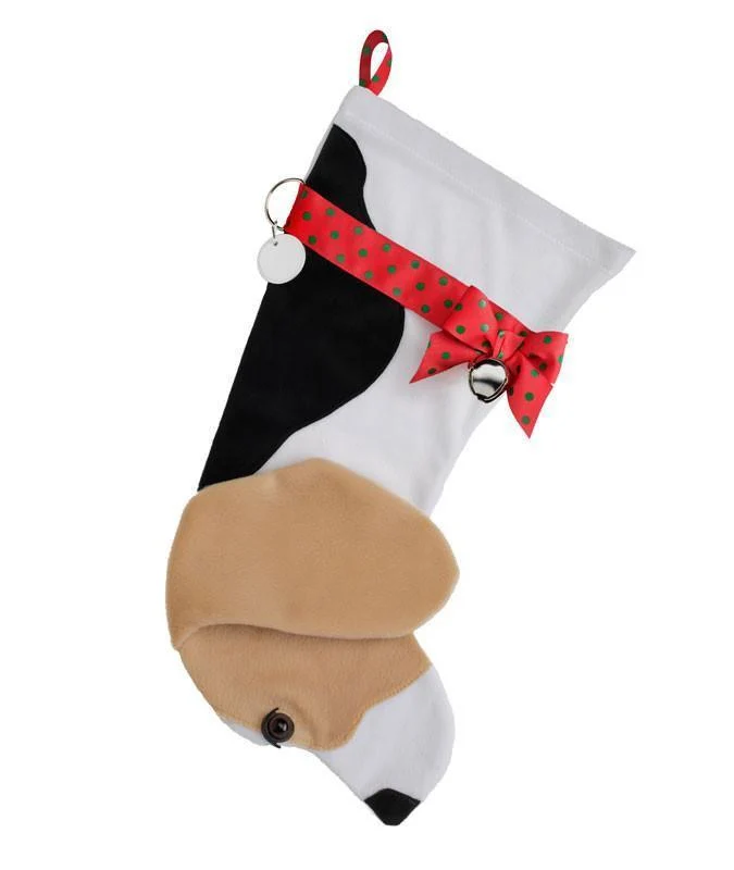 Beagle Christmas Stocking