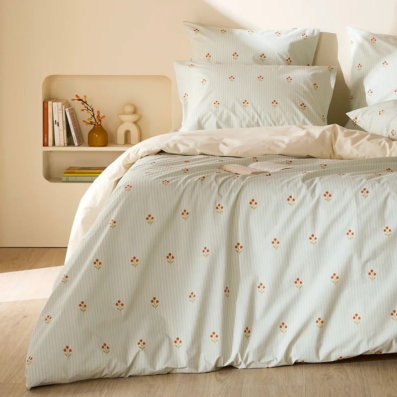 La housse de couette collection nuit fleurie