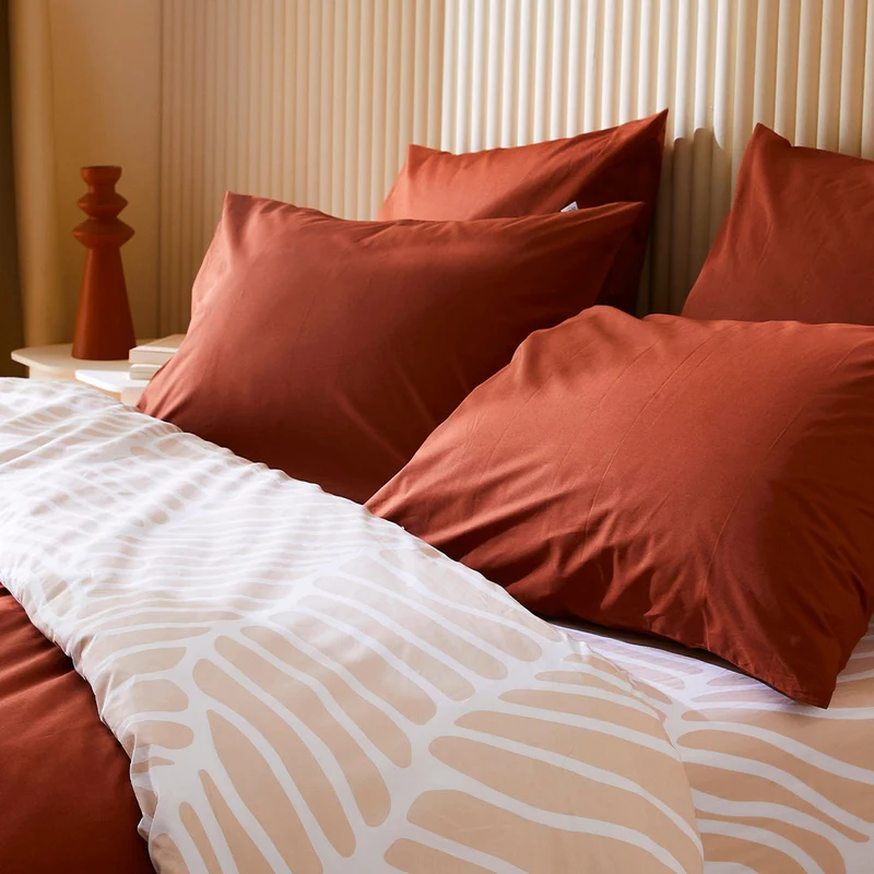 La housse de couette en percale de coton bio
