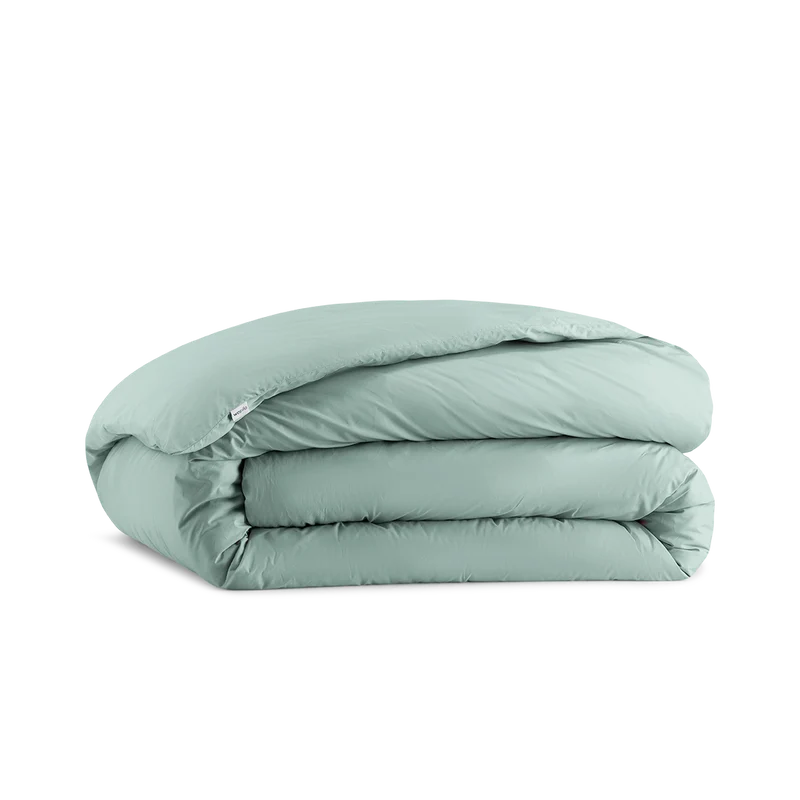 La housse de couette en percale de coton bio