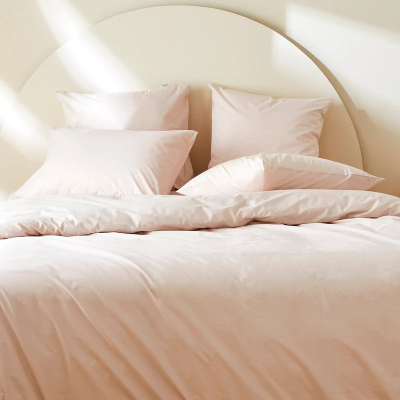 La housse de couette en percale de coton bio