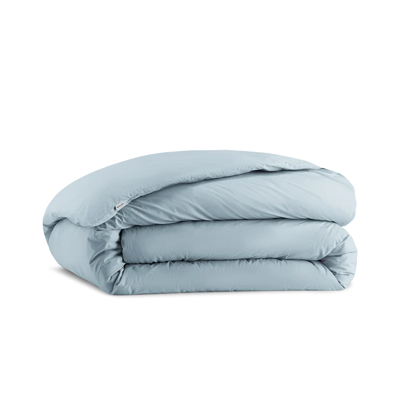 La housse de couette en percale de coton bio
