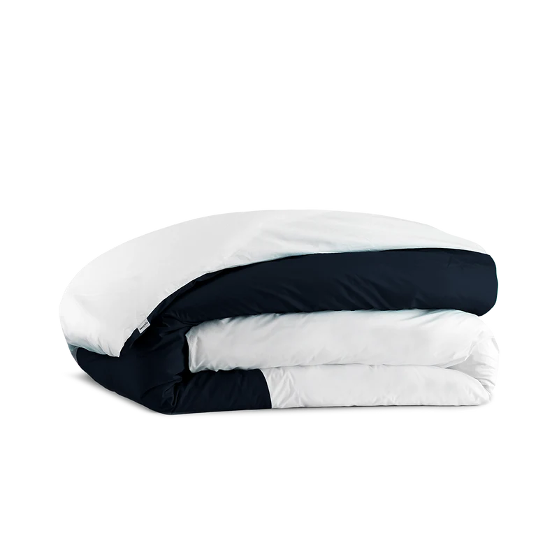 La housse de couette en percale de coton bio