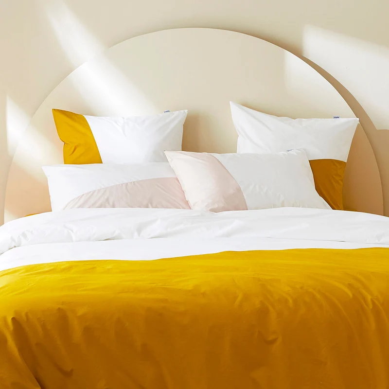 La housse de couette en percale de coton bio