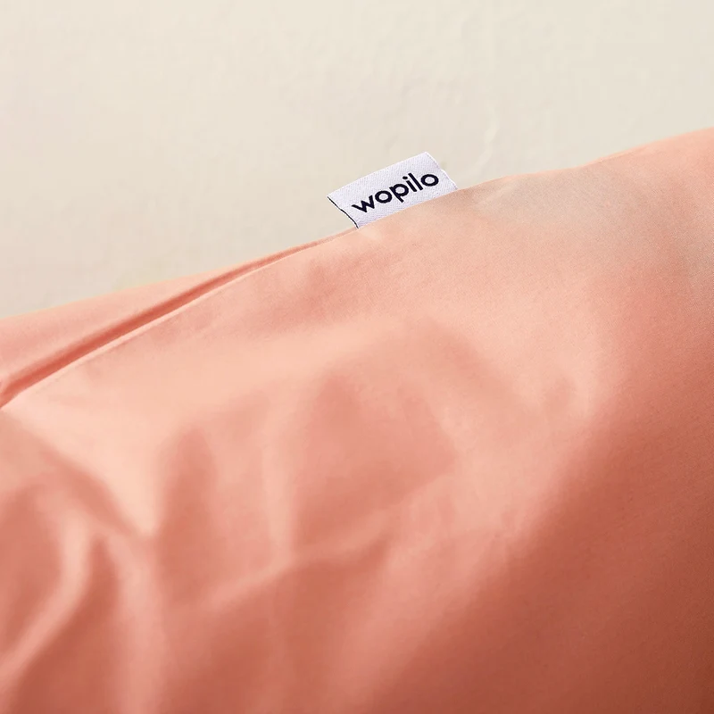 Taie d'oreiller enfant en percale de coton bio