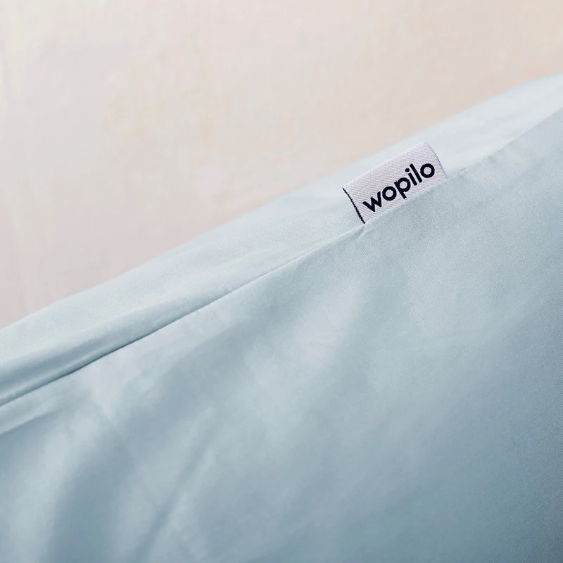 Taie d'oreiller enfant en percale de coton bio