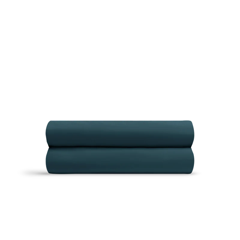 Le drap-housse en percale de coton bio