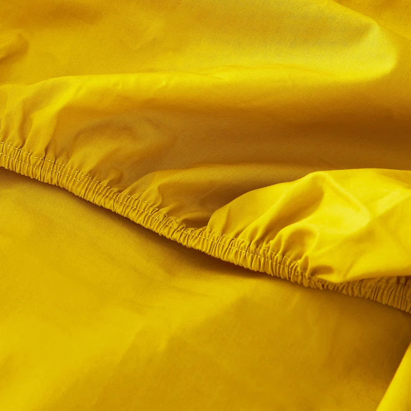 Le drap-housse en percale de coton bio
