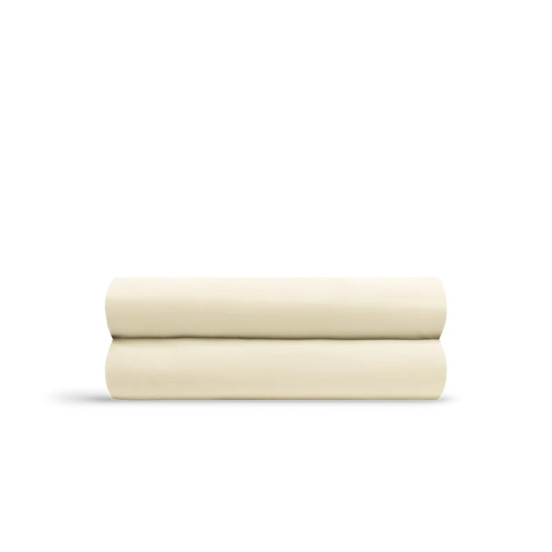 Le drap-housse en percale de coton bio
