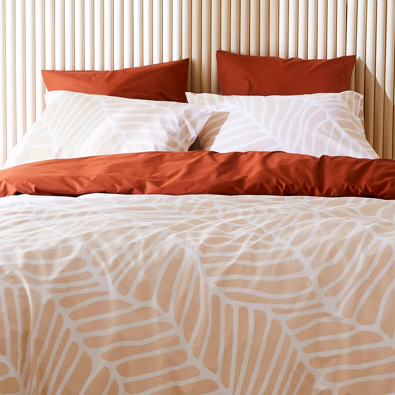 La taie d'oreiller en percale de coton bio