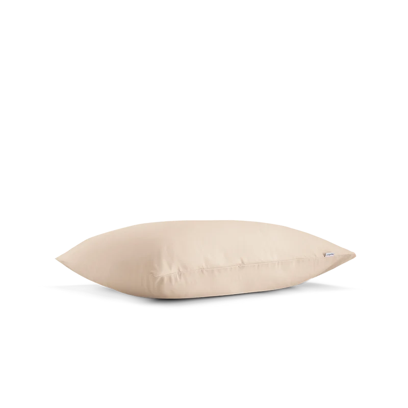 La taie d'oreiller en percale de coton bio