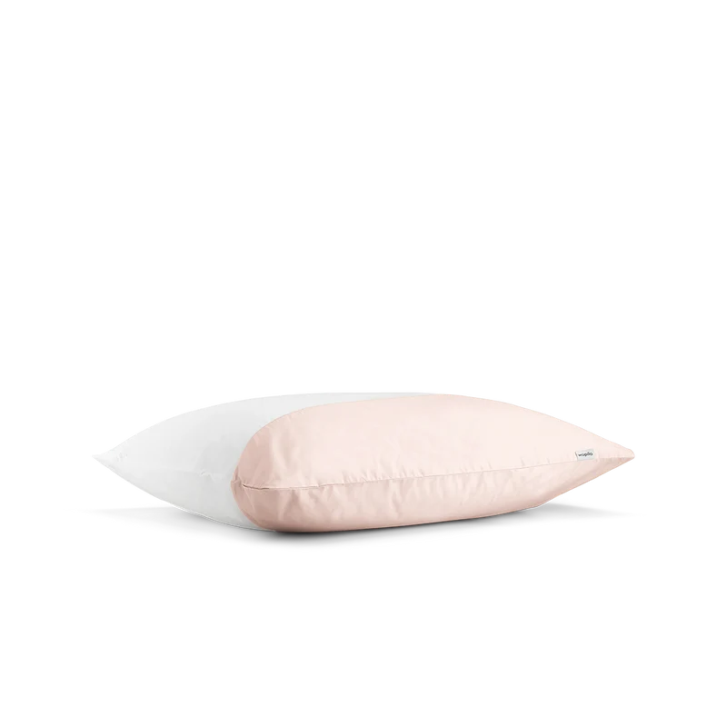 La taie d'oreiller en percale de coton bio