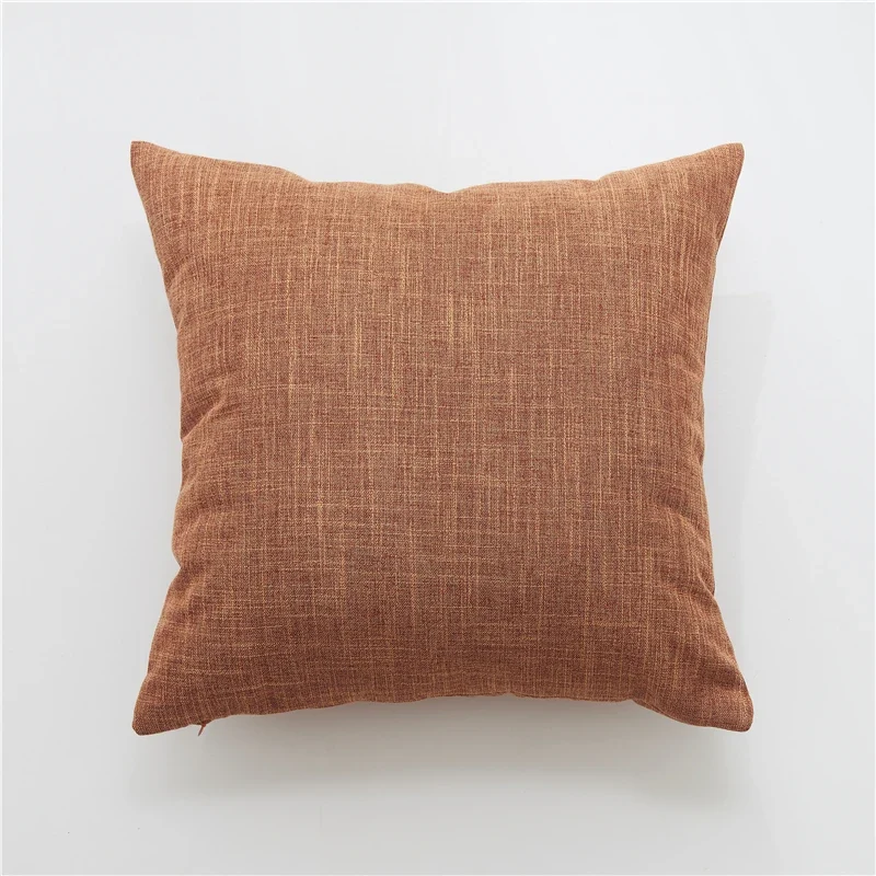 Housse de Coussin en Lin 45x45