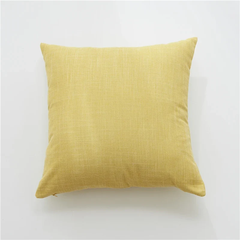 Housse de Coussin en Lin 45x45