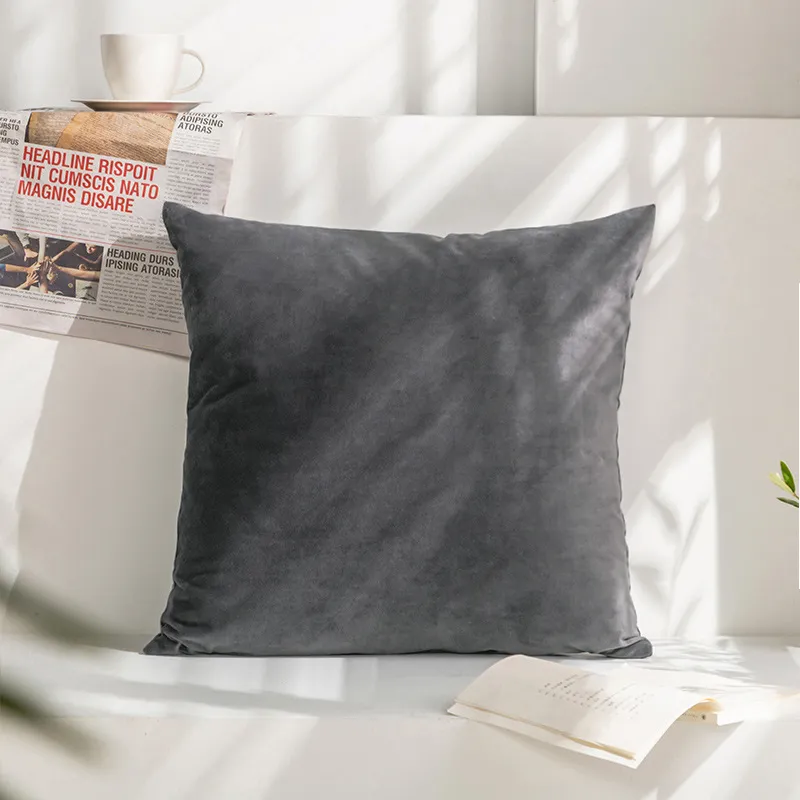 Housse de coussin 40x40 Velours