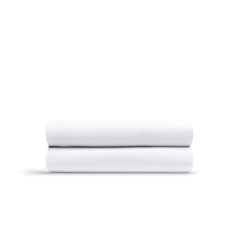 Le drap-housse en satin de coton bio