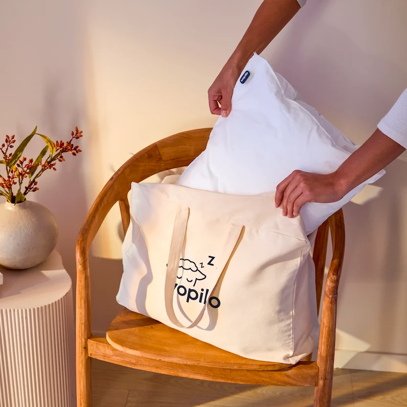 Le sac de transport oreiller