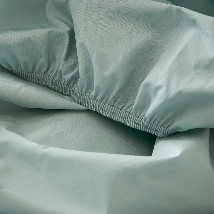 Le drap-housse enfant en percale de coton bio