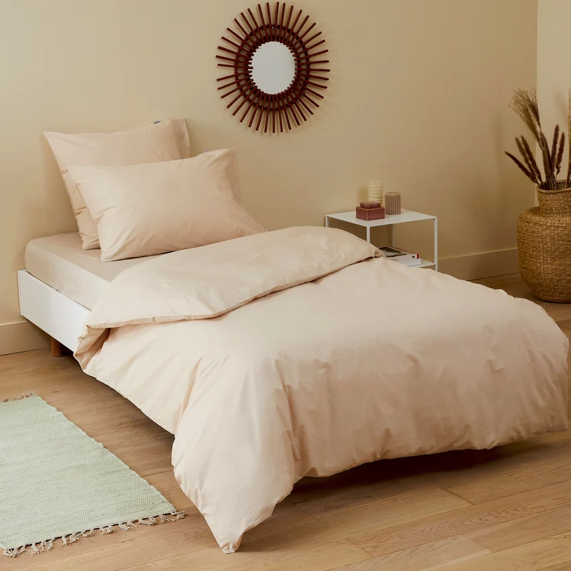 Le drap-housse enfant en percale de coton bio