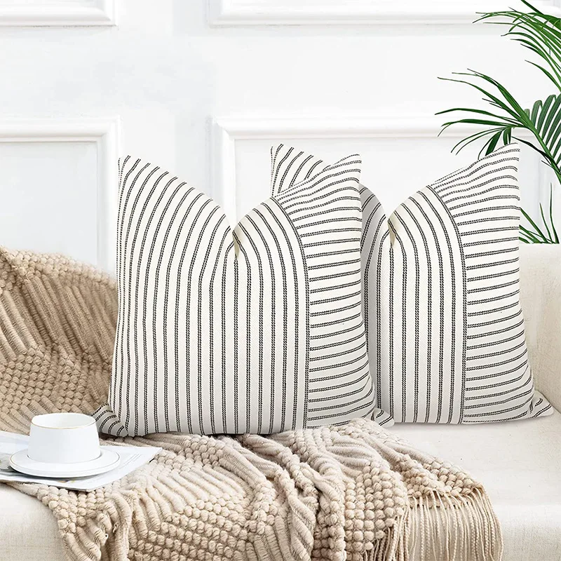 Housse de Coussin 60x60 Lin Lavé