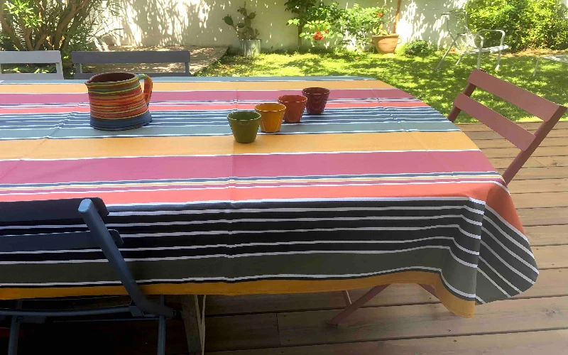 NAPPE ENDUITE "AINHOA" - Terracotta